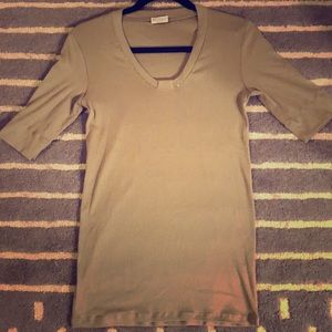 Brunello Cucinelli - Gold Trim Top